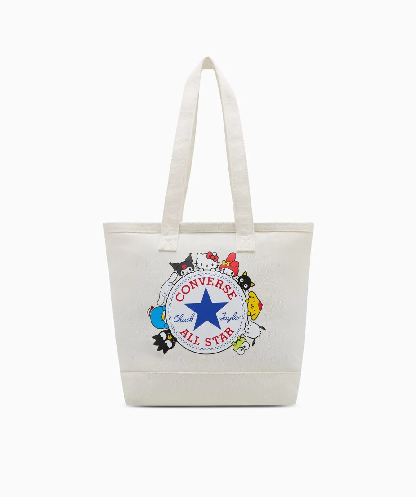 Bolsa Tote Converse x Hello Kitty and Friends Beige Unisex